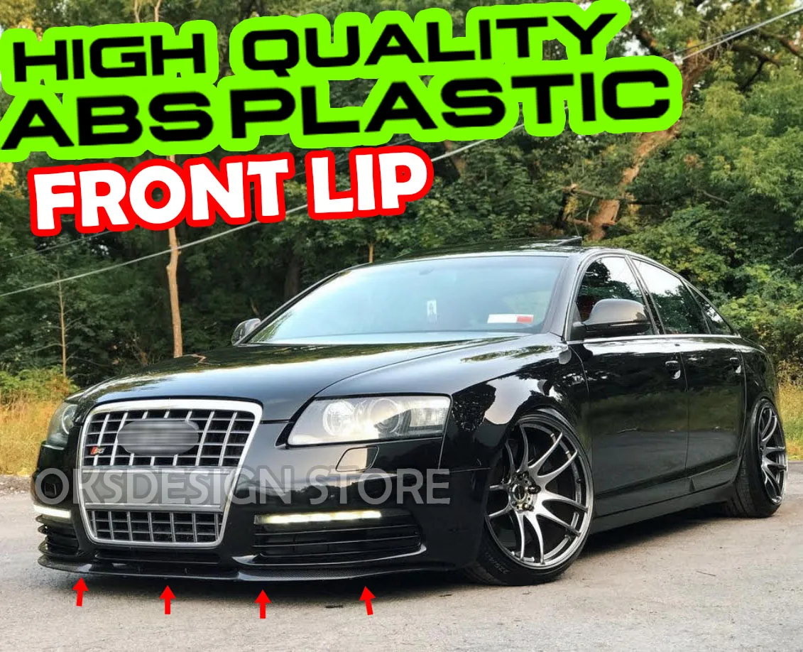 FOR AUDI A6 - S6 FOR CUPRA R FRONT SPOILER LIP Euro Spoiler Lip Universal 
FOR AUDI A6 - S6 FOR CUPRA R FRONT SPOILER LIP Euro Spoiler Lip Universal