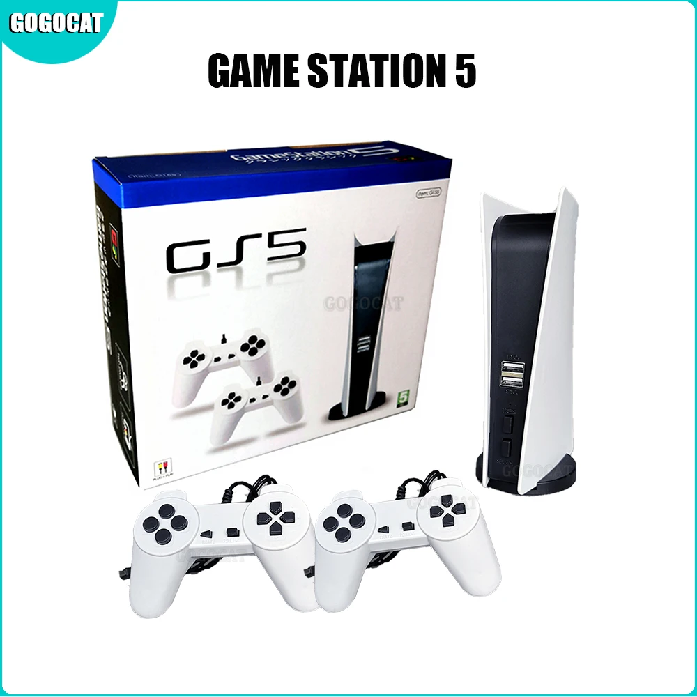 GS5 Game Station 8 Bit USB Wired Handheld Game Player 200 Classic Games Retro Controller AV Output TV Gaming Console Dropship
GS5 Game Station 8 Bit USB Wired Handheld Game Player 200 Classic Games Retro Controller AV Output TV Gaming Console Dropship