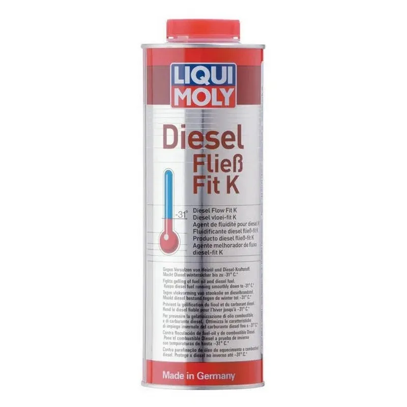 Дизельный антигель концентрат Liqui Moly Diesel Fliess Fit K 1л|Масляная присадка| |