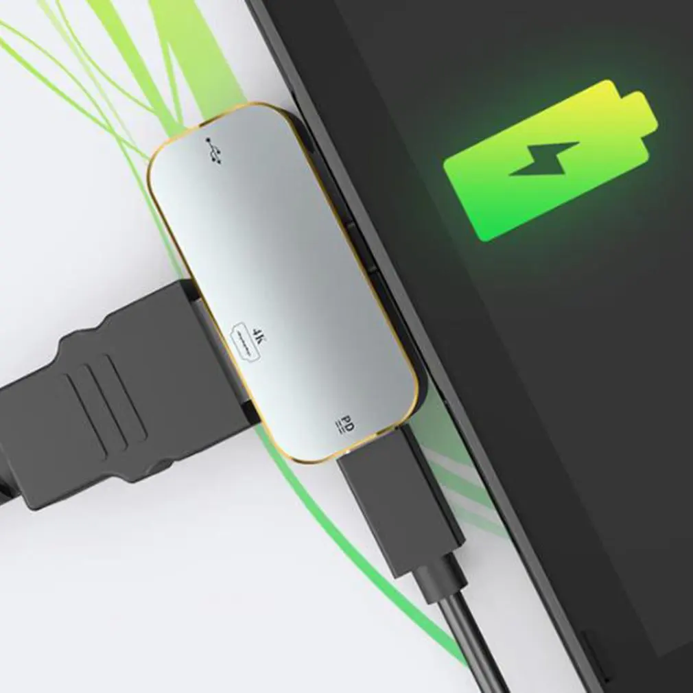 HDMI Type-C видеоконвертер адаптер концентратор док-кабель для Nintendo Switch конвертер |