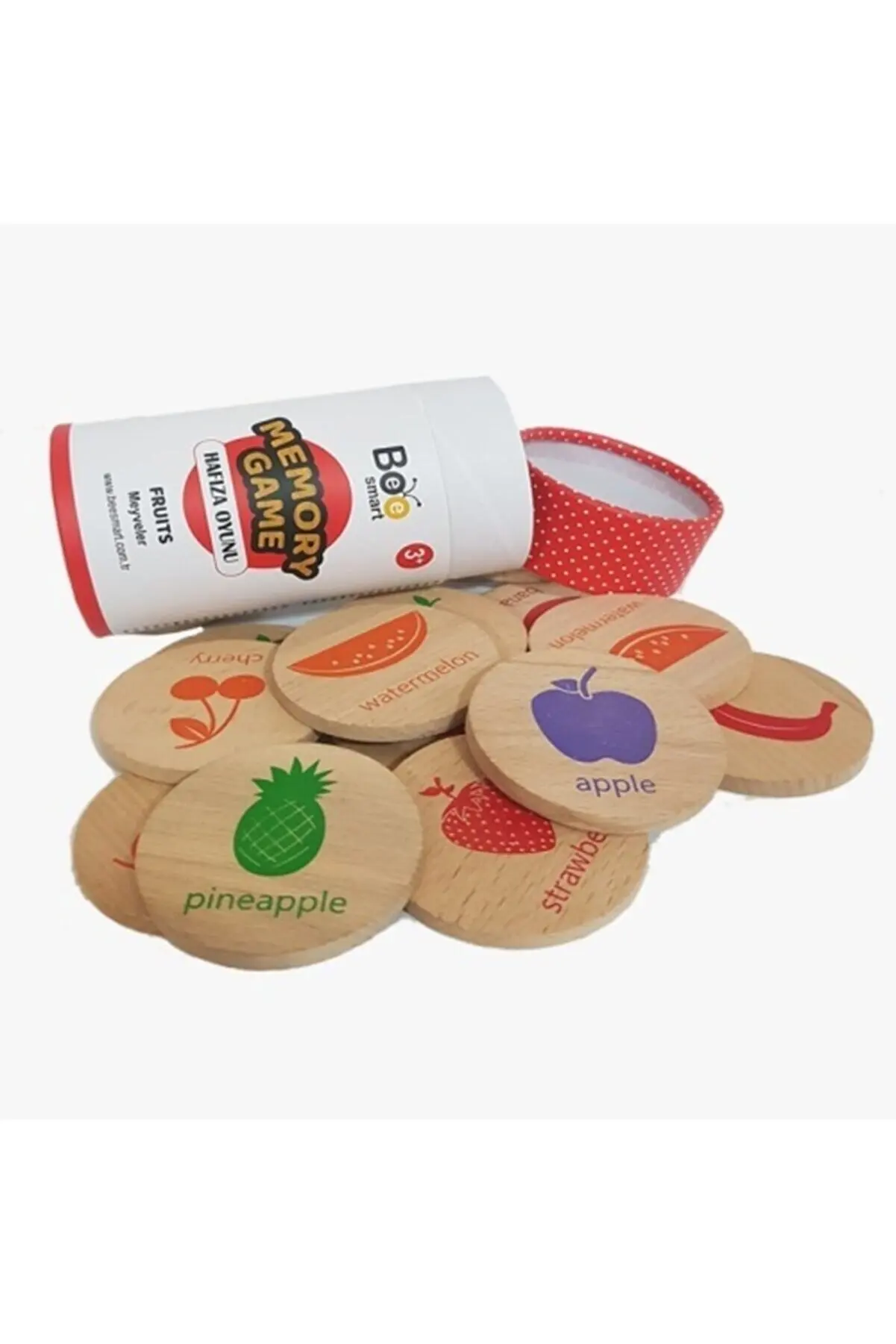 Wooden Memory Game Fruits Educational Montessori Toys for Children Ecofriendly Preschool Kids Colorful Apple Banana Pear Cherry
Wooden Memory Game Fruits Educational Montessori Toys for Children Ecofriendly Preschool Kids Colorful Apple Banana Pear Cherry