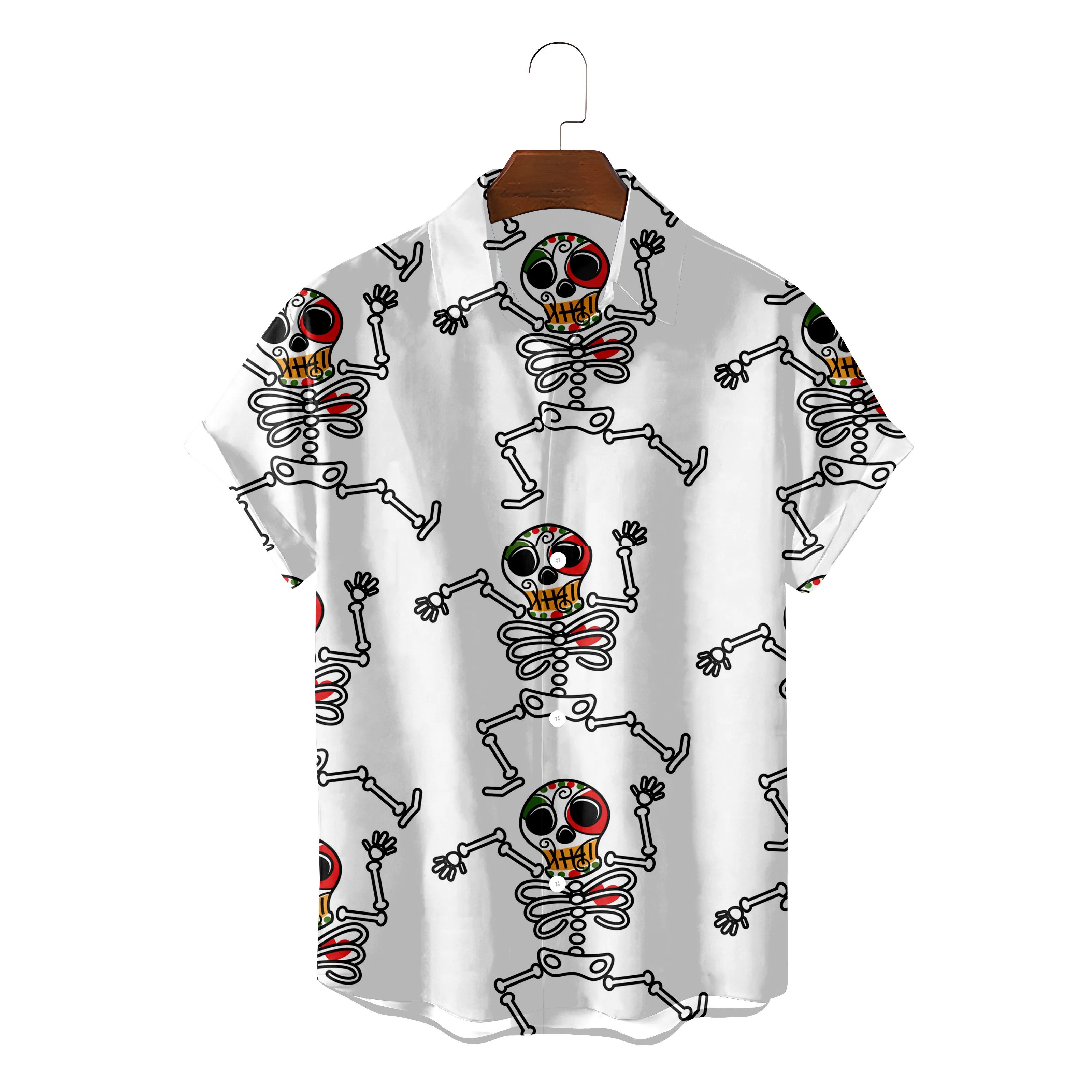 Stylish Skeleton Skull Print Hawaiian Aloha Shirt Men 2022 Summer New Short Sleeve Beach Shirts Mens Holiday Party Vacation Clot
Stylish Skeleton Skull Print Hawaiian Aloha Shirt Men 2022 Summer New Short Sleeve Beach Shirts Mens Holiday Party Vacation Clot