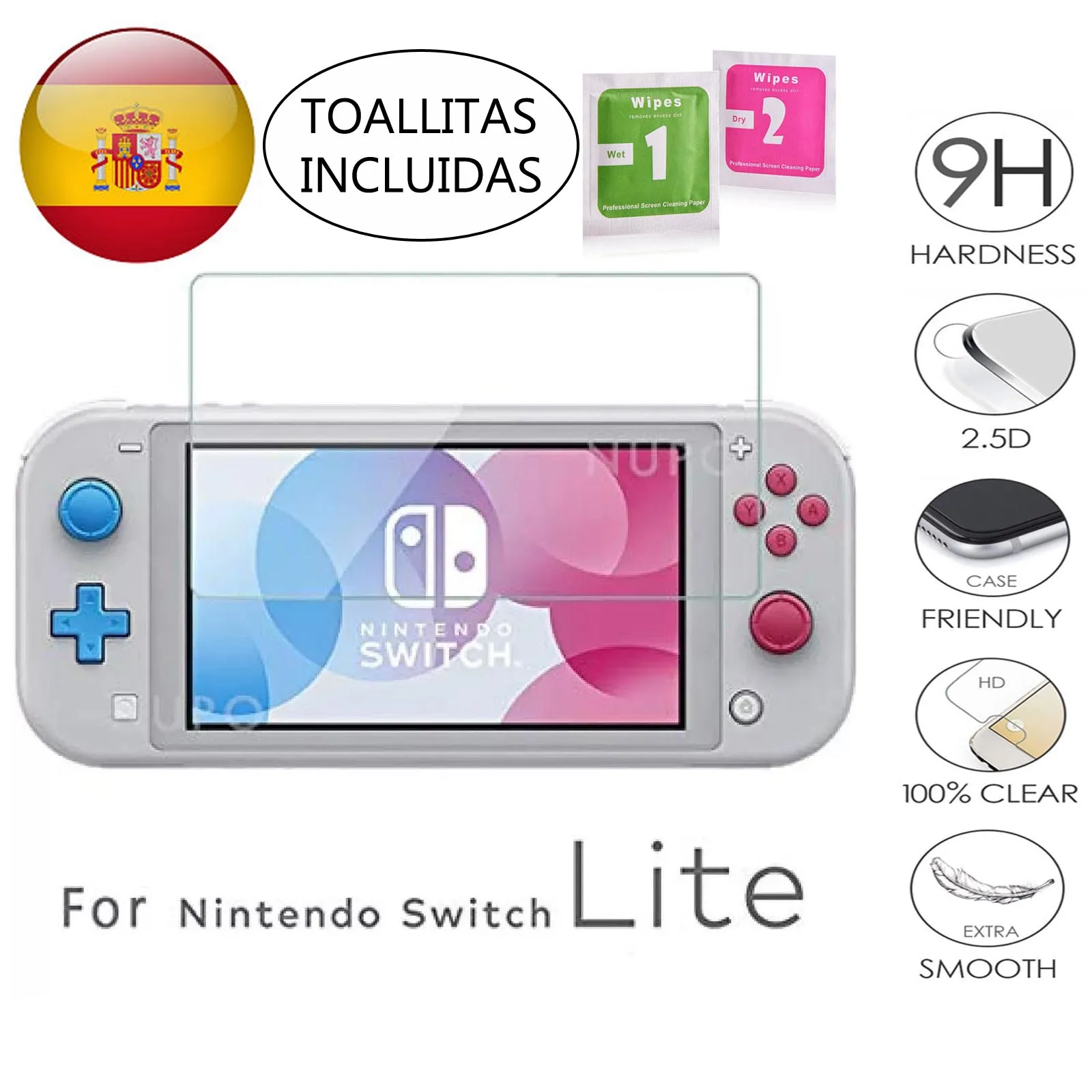 Пленка на экран де стекла закаленное защитное покрытие для Nintendo переключатель Lite