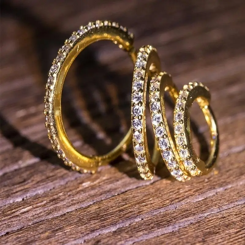 1 Piece Fashion and SimplicityHelix Hoop Cartilage Piercing Earrings Women Exquisite Zircon Jewelry
1 Piece Fashion and SimplicityHelix Hoop Cartilage Piercing Earrings Women Exquisite Zircon Jewelry