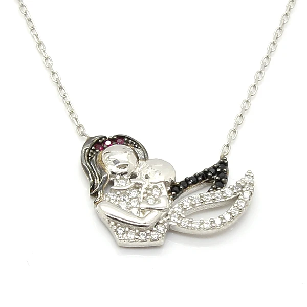 Wholesale 925 Silver Fashion Baby Angel Mother Day Gift Boho Family Mama Necklace Trendy for Women Turkish Jewelry 10 Pieces
Wholesale 925 Silver Fashion Baby Angel Mother Day Gift Boho Family Mama Necklace Trendy for Women Turkish Jewelry 10 Pieces