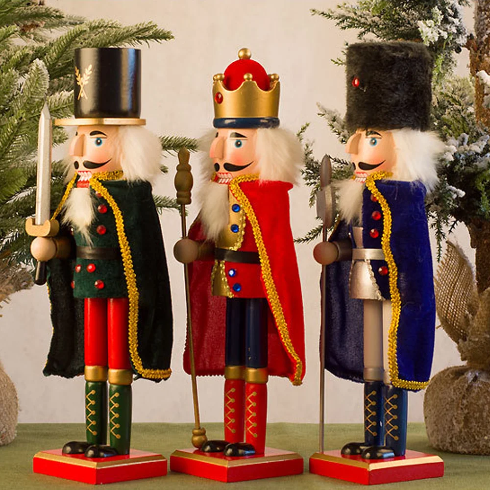 Nordic Nutcracker Christmas Decoration Xmas Crafts New Year Birthday Gifts Kids Ornaments Baubles Puppet Home Decor Accessories
Nordic Nutcracker Christmas Decoration Xmas Crafts New Year Birthday Gifts Kids Ornaments Baubles Puppet Home Decor Accessories