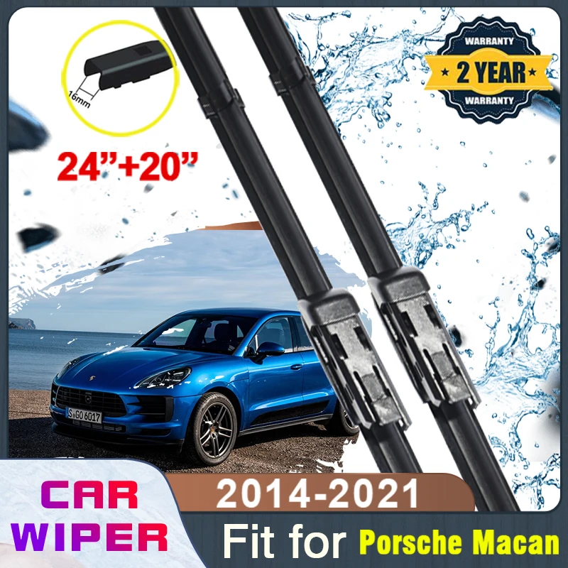Car Windshield Wipers For Porsche Macan 95B 2014~2021 Auto Parts Front Windscreen Beam Blade Wiper Blade Brushes Car Accessories
Car Windshield Wipers For Porsche Macan 95B 2014~2021 Auto Parts Front Windscreen Beam Blade Wiper Blade Brushes Car Accessories