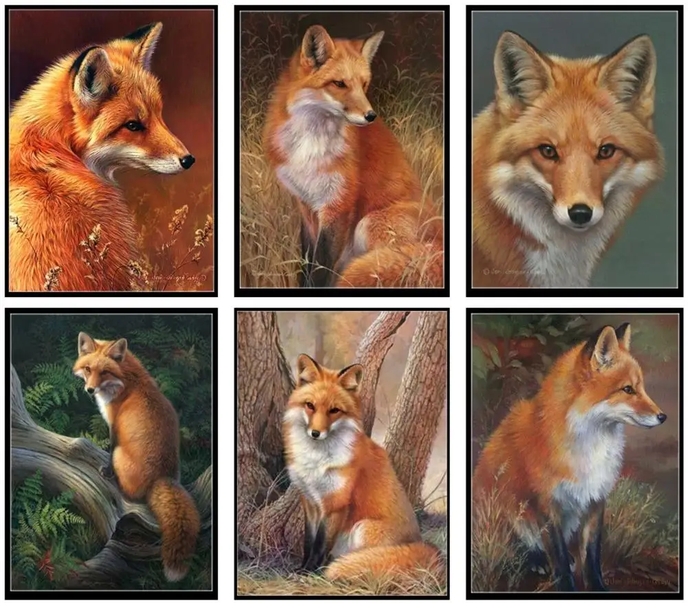 Embroidery Counted Cross Stitch Kits Needlework - Crafts 14 ct Aida DIY Arts Handmade Decor - Red Fox Collection
Embroidery Counted Cross Stitch Kits Needlework - Crafts 14 ct Aida DIY Arts Handmade Decor - Red Fox Collection