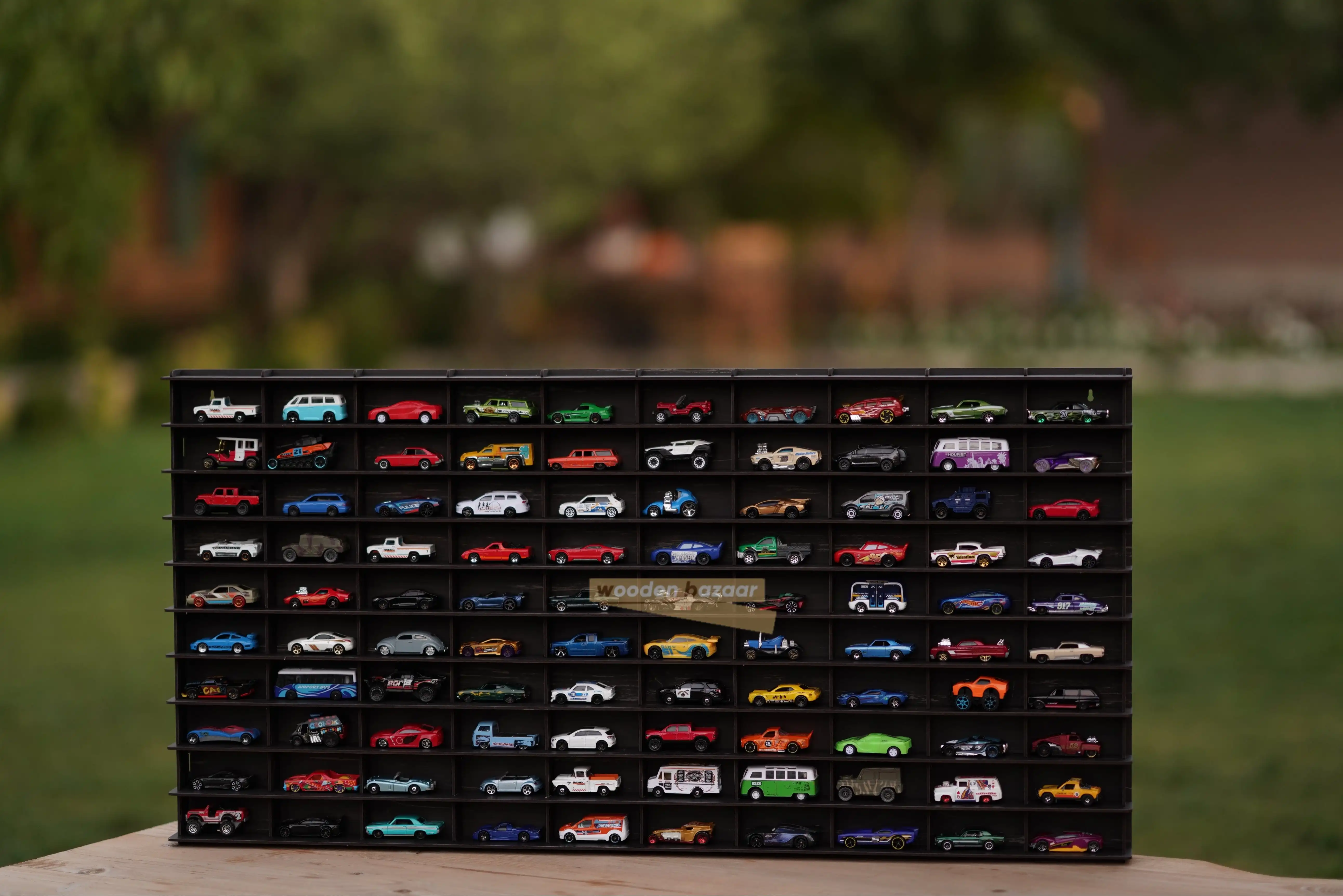 Hot wheels Display Case Tumbled Black For 100 Cars , Hot wheels storage , Hot wheels wall rack , Hot wheels cabinet , Hot wheels
Hot wheels Display Case Tumbled Black For 100 Cars , Hot wheels storage , Hot wheels wall rack , Hot wheels cabinet , Hot wheels