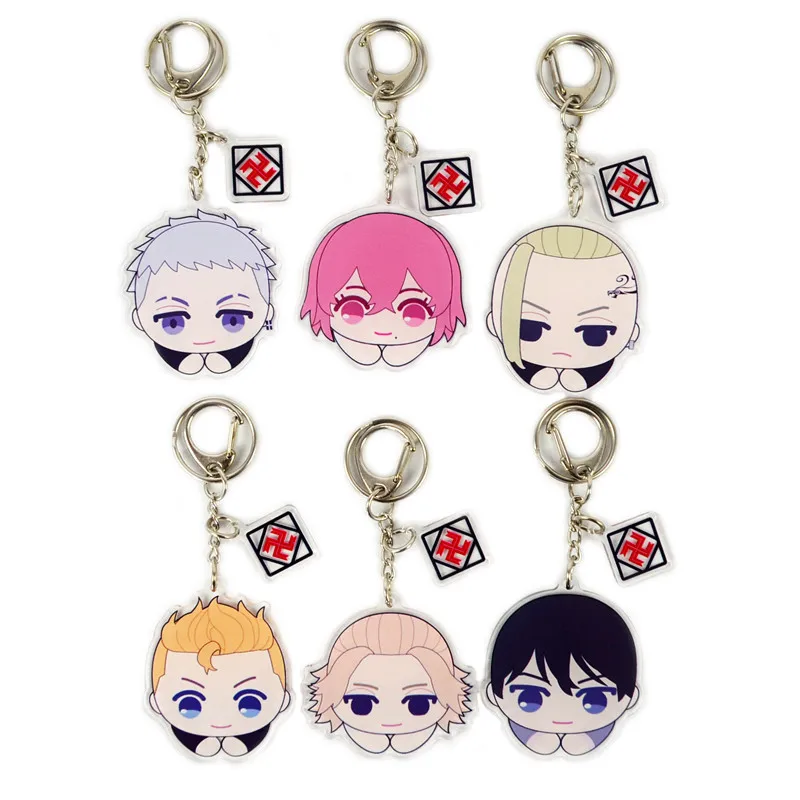 Keychain 1pcs Anime Key Ring Tokyo Avengers Acrylic Animation Peripheral Two-dimensional Epoxy Keychain Key Pendant Gift Y503
Keychain 1pcs Anime Key Ring Tokyo Avengers Acrylic Animation Peripheral Two-dimensional Epoxy Keychain Key Pendant Gift Y503