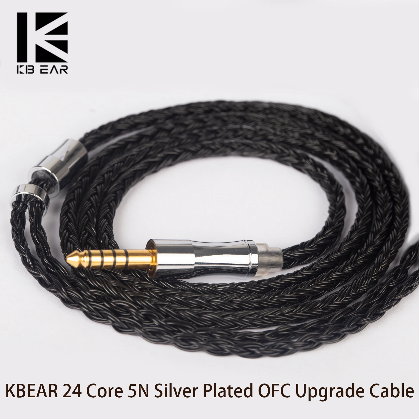 KBEAR Show 24 Core 5N Silver Plated OFC Upgrade Earphone Cable In Ear Monitor Gaming Headphones KBEAR KS2 Aurora TRI Starsea IEM
KBEAR Show 24 Core 5N Silver Plated OFC Upgrade Earphone Cable In Ear Monitor Gaming Headphones KBEAR KS2 Aurora TRI Starsea IEM