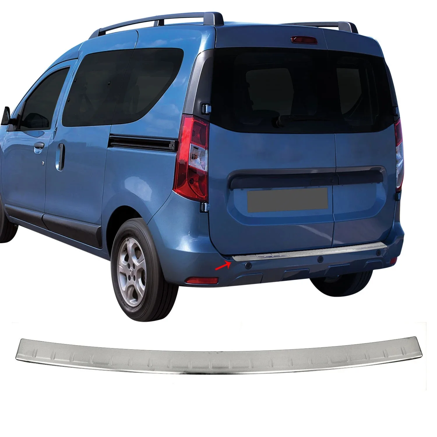 Dacia Dokker хромированный порог заднего бампера (драгоценный камень) Нержавеющая сталь (2012-)
Dacia Dokker хромированный порог заднего бампера (драгоценный камень) Нержавеющая сталь (2012-)