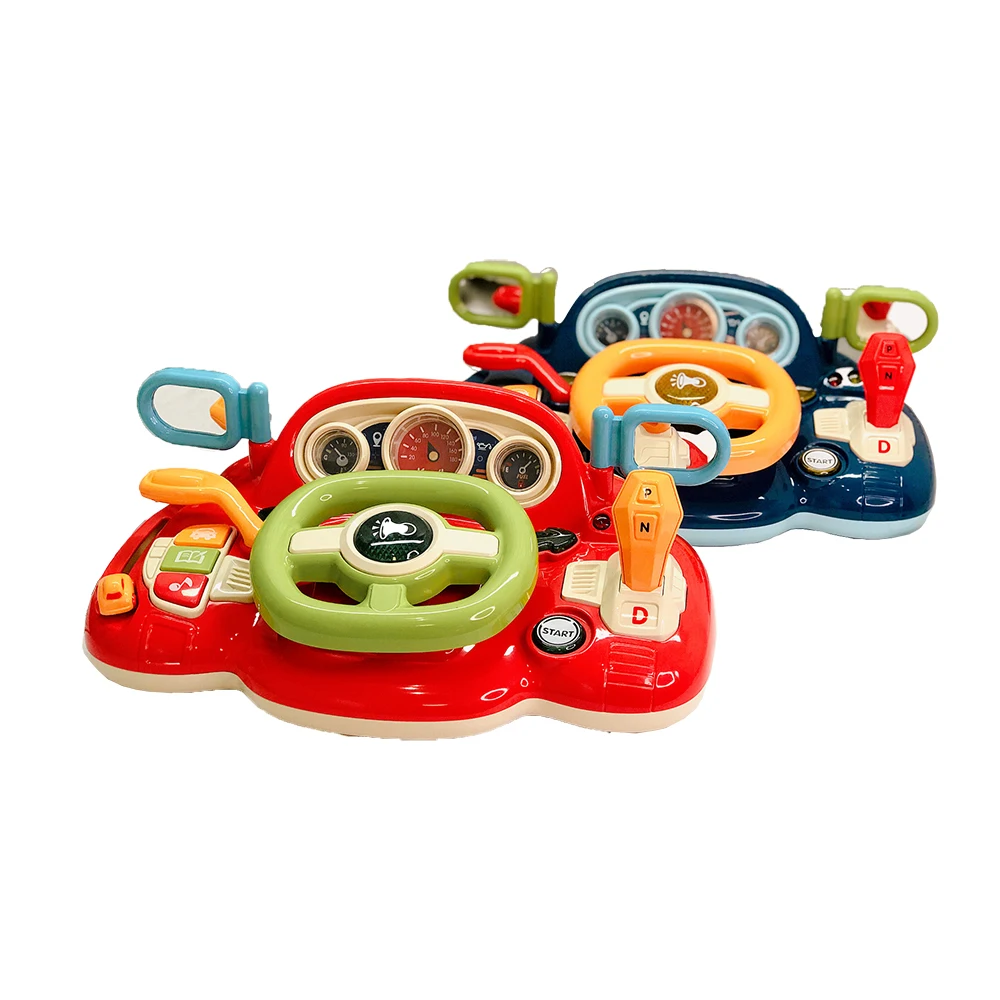 Car Steering Wheel Sounds Toy Baby Steering Toy Simulation Driving Toys Main Steering Wheel Game Baby Stroller Music Kid Gift
Car Steering Wheel Sounds Toy Baby Steering Toy Simulation Driving Toys Main Steering Wheel Game Baby Stroller Music Kid Gift