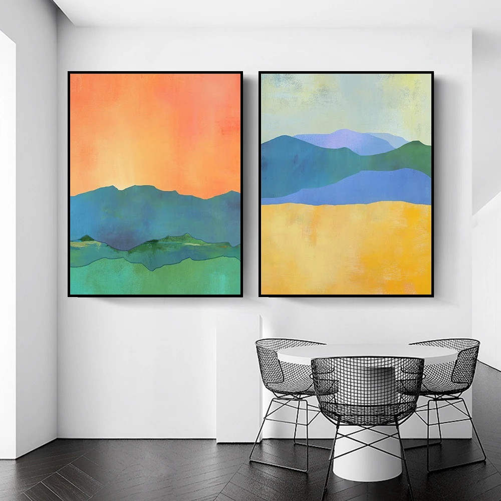 Modern Abstract Geometric Landscape Poster Nordic Morandi Color Minimalist Canvas Painting Wall Art Living Room Home Decoration
Modern Abstract Geometric Landscape Poster Nordic Morandi Color Minimalist Canvas Painting Wall Art Living Room Home Decoration