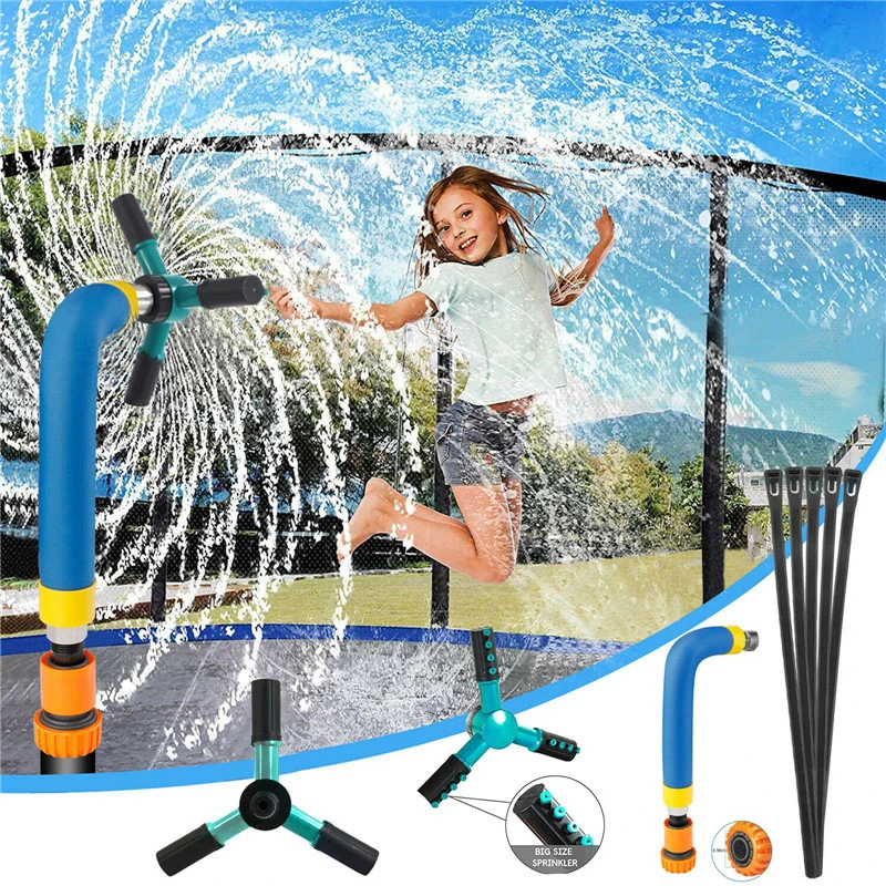 Rotating Sprinkler Multifunctional Cooling Sprinkler Pipe Children Trampoline Sprinkler Pipe Outdoor Garden Water Games Sprayer
Rotating Sprinkler Multifunctional Cooling Sprinkler Pipe Children Trampoline Sprinkler Pipe Outdoor Garden Water Games Sprayer