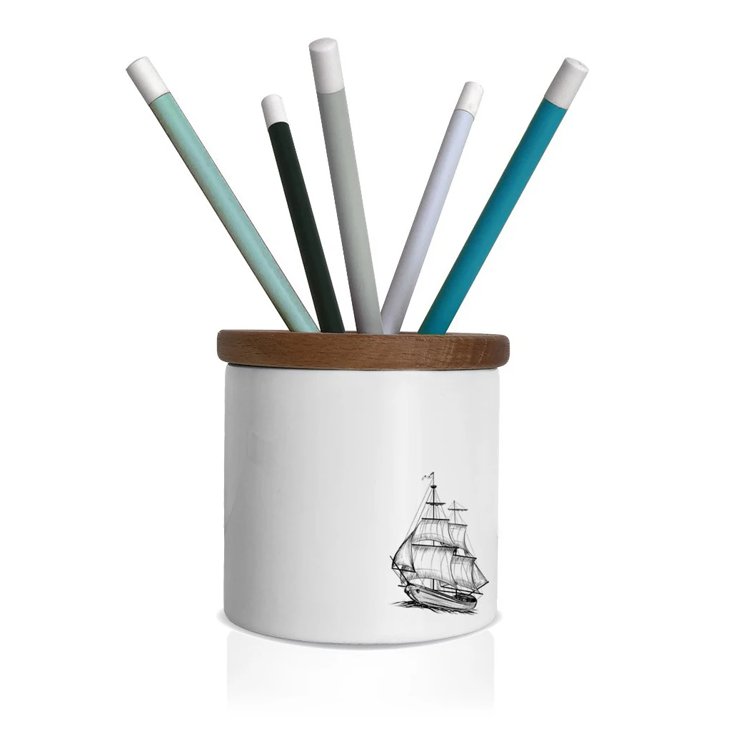 Custog Pen/Pencil Holder For Desk Organizer With Wooden Cover Office Desk Accessories Ship Sea
Custog Pen/Pencil Holder For Desk Organizer With Wooden Cover Office Desk Accessories Ship Sea