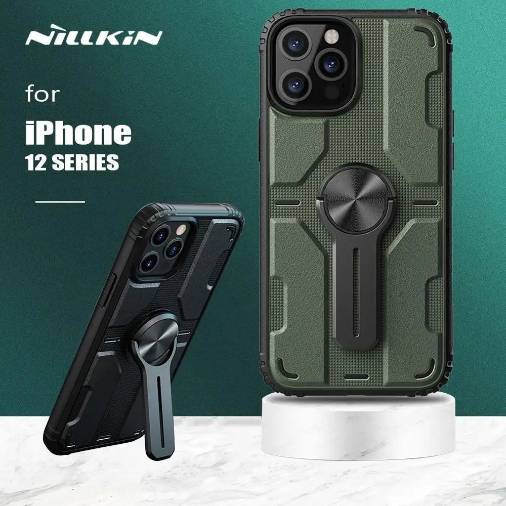 Чехол Nillkin для iPhone 12 Pro Max, защитный чехол со съемной подставкой для iPhone 12/12 Pro/12 Mini, ударопрочный чехол из ТПУ
Чехол Nillkin для iPhone 12 Pro Max, защитный чехол со съемной подставкой для iPhone 12/12 Pro/12 Mini, ударопрочный чехол из ТПУ