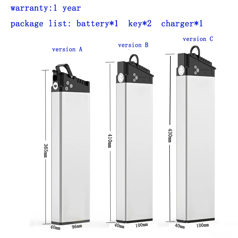 

Folding electric bike battery 36v 10ah 12.8ah Lectric xp ebike battery 48v 10.4ah 14ah for LO26 20LVXD MX01 samebike batteries