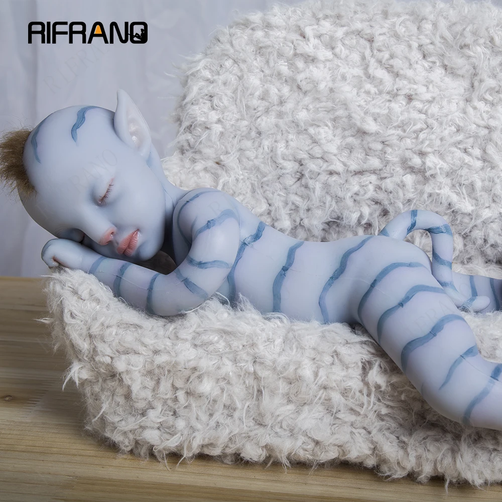 RIFRANO 45CM Bebe Doll Reborn Baby Dolls 100% Full Silicone Blue Baby Toys for Children Toys Toddler Full Body Girl Reborn Doll
RIFRANO 45CM Bebe Doll Reborn Baby Dolls 100% Full Silicone Blue Baby Toys for Children Toys Toddler Full Body Girl Reborn Doll