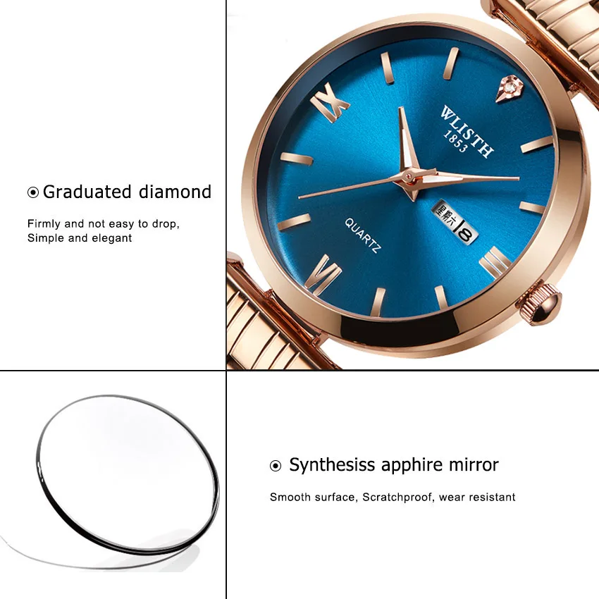 Cusoul Women Watches Fashion Watches Casuals Quartz Watches Fine Watchband Luminous Pointer Calendar Watches Business Wristwatch
Cusoul Women Watches Fashion Watches Casuals Quartz Watches Fine Watchband Luminous Pointer Calendar Watches Business Wristwatch