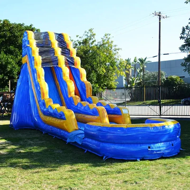 

Надувная горка DINGYURUI из ПВХ 15 'x 36' с воздуходувкой