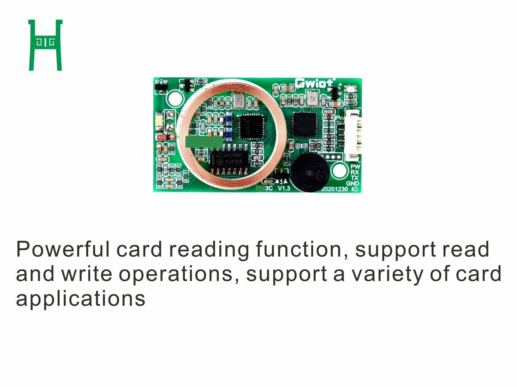 Модуль считывания карт небольшой модуль форм-фактора доступ 5 В Mifare EM NFC Iclass lHiD