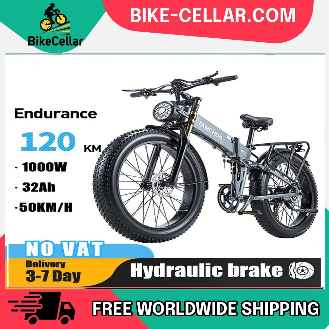 

NEW R5PRO 1000W Adult Electric Bicycle 48V32AH Lithium Battery 26 Inch 4.0 Fat tire Electric Motorcycles Snow Electric Bikes