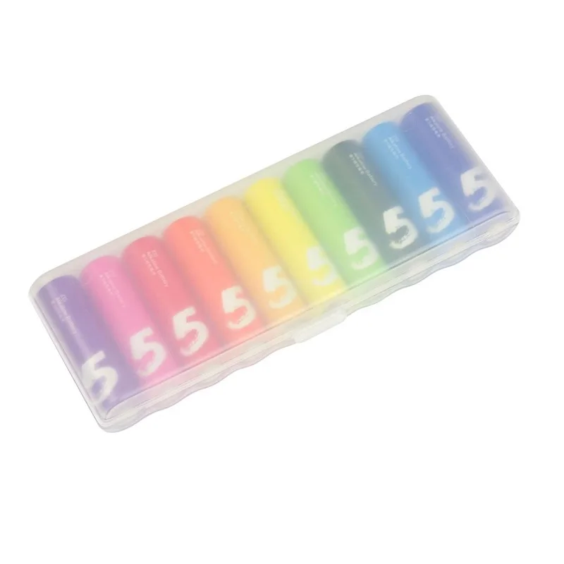 Батарейки Xiaomi ZMI Rainbow ZI5 Batteries типа AA 10 шт. (цветные) |