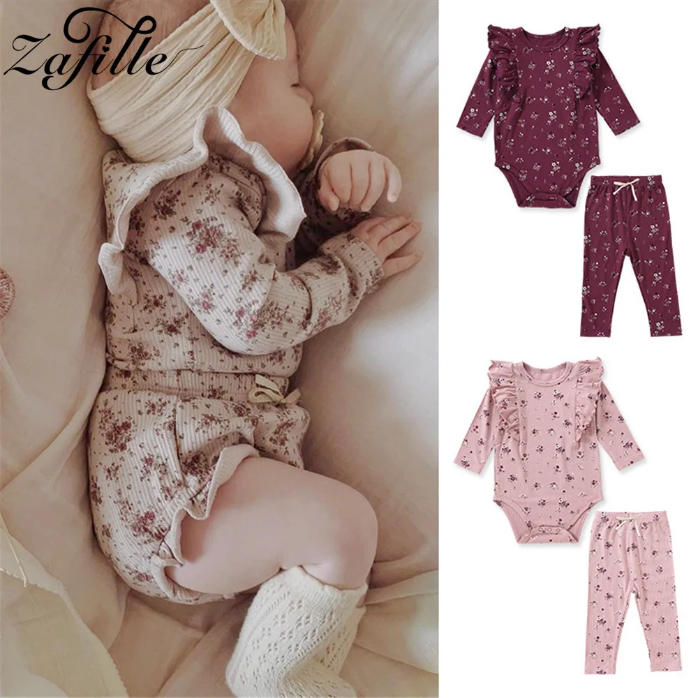 

Детские комбинезоны с длинным рукавом, с оборками