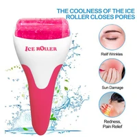 ice roller for face eye puffiness migraine pain relief and minor injury relief skin care tool face lift massage anti wrinkles