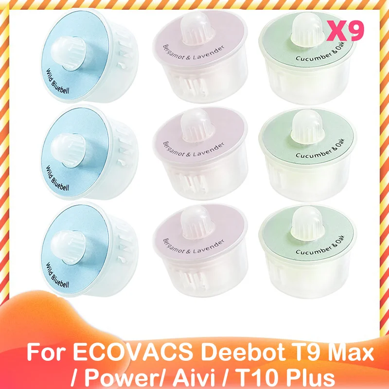 

Fragrance Capsules Air Freshener For ECOVACS Deebot OZMO T9 Max / Power / Aivi / T10 Plus Robot Vacuum Cleaner Accessories Spare