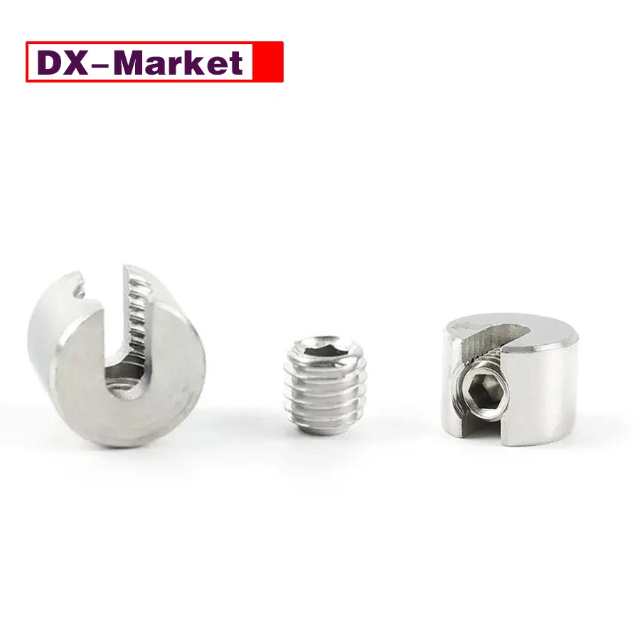 Зажим для троса 3 мм, морские аксессуары из нержавеющей стали 316, J050