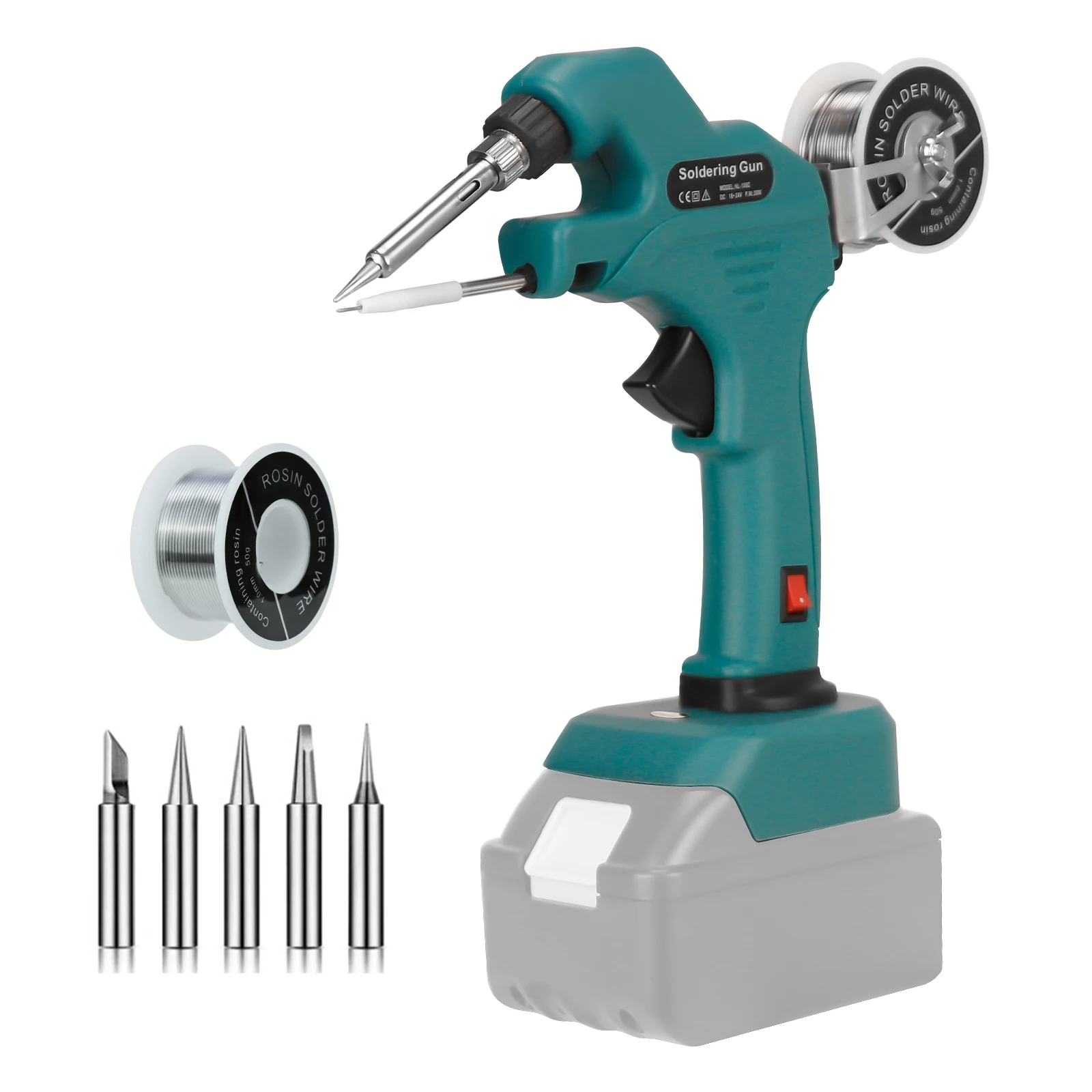 Беспроводной паяльник RexLeLXB 30 Вт для аккумуляторов Makita