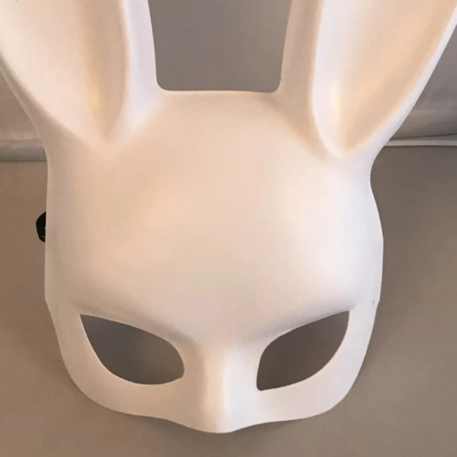 Маска кролика на половину лица Хэллоуин для пасхальных вечеринок и ночных клубов