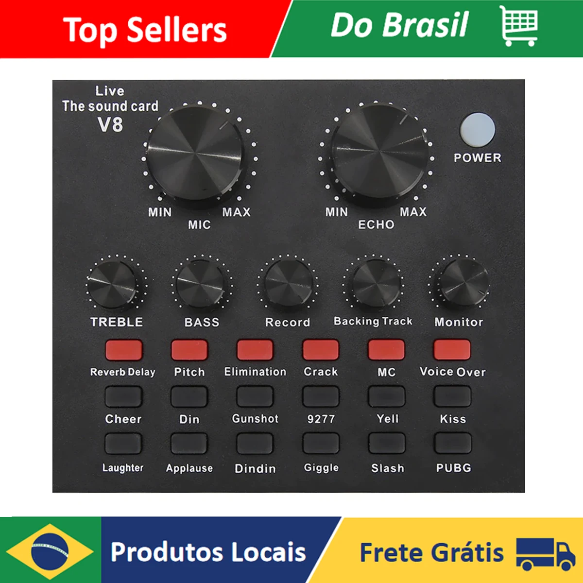 V8 аудио звуковой стол Usb умный комплект внешнего интерфейса |