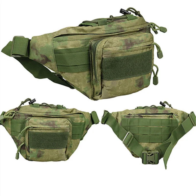 A TACS FG Outdoor Sports leisure Waterproof Tactical Waist Bag Utility Magazine Pouch Riding Pockets Phone Camera Hunting bags