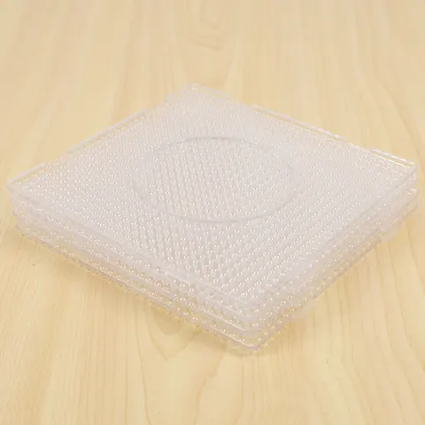4шт ABC Clear 145x145 мм Квадратная большая доска Pegboards для Hama Fuse Perler из бисера