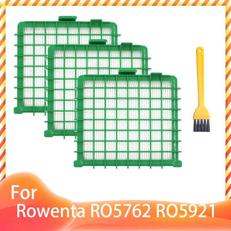 Фильтр НЕРА для пылесоса Rowenta silent Force RO5762 RO5921 бытовая моющаяся сменная деталь