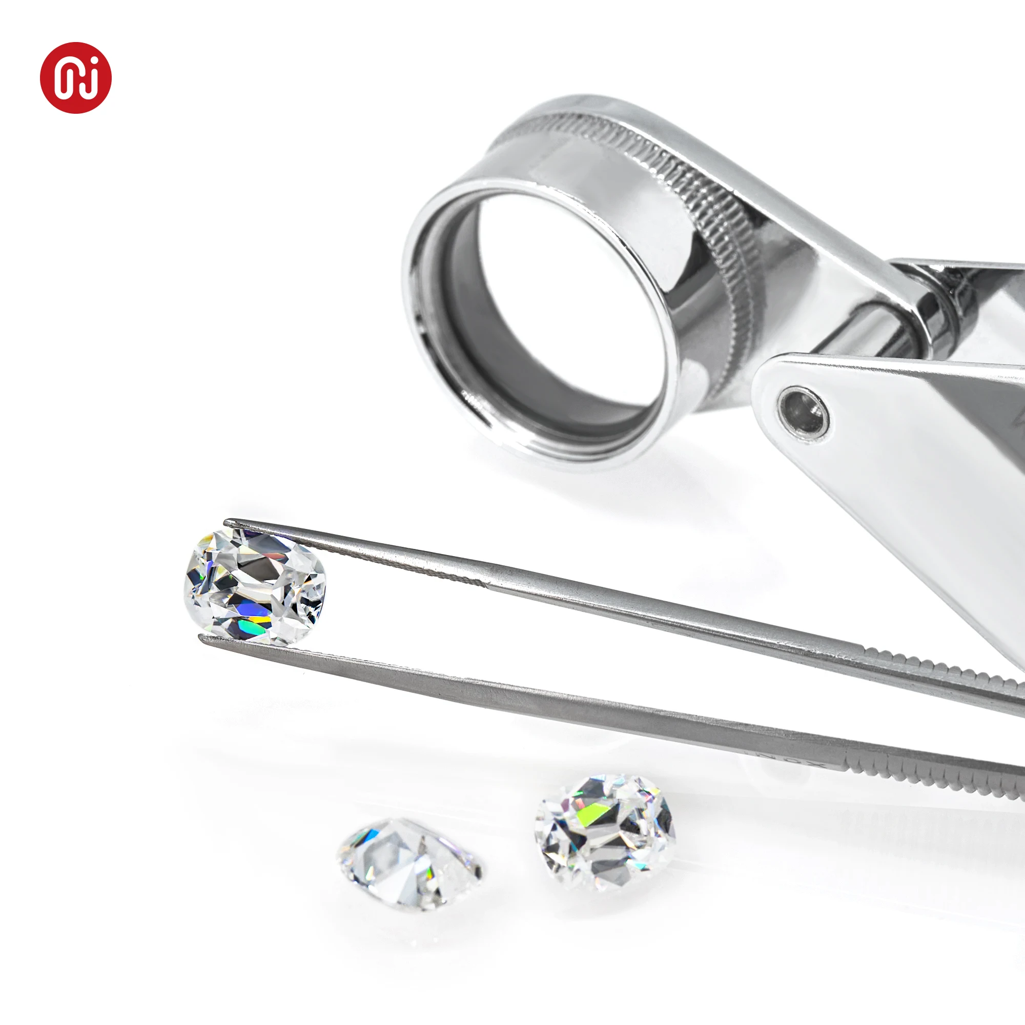GIGAJEWE Moissanite Old Mine Прямоугольная подушка белый D VVS1 Премиум драгоценные камни