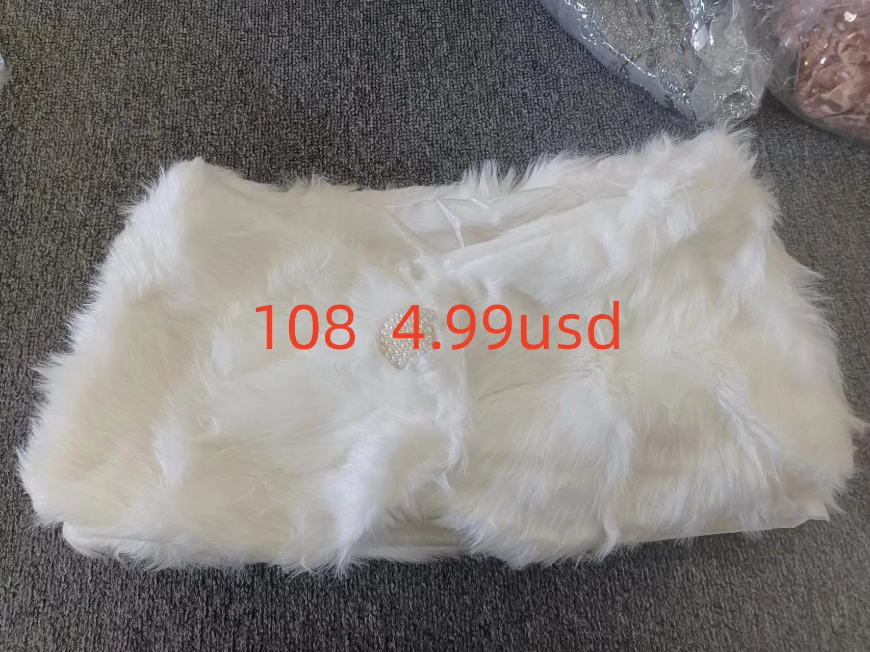 

Женская короткая куртка-болеро из искусственного меха, на осень/зиму, 108