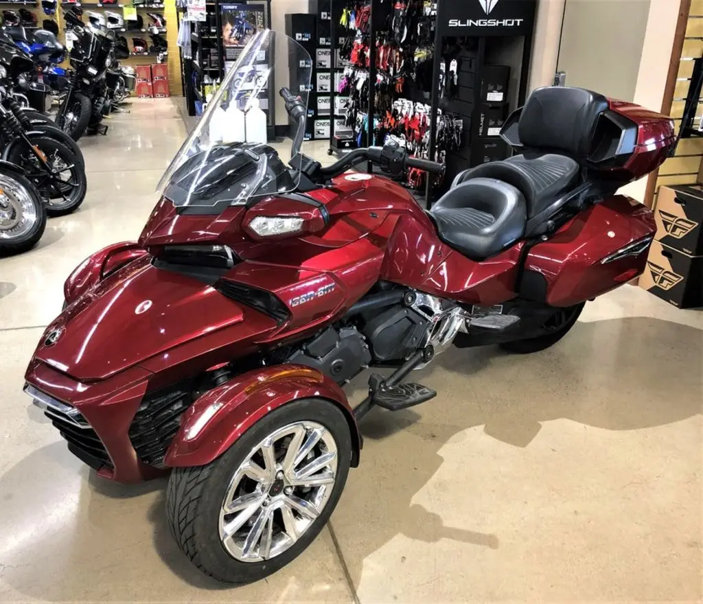

2022 Прямая поставка, ограниченные хромированные колеса Can-Am Spyder F3
