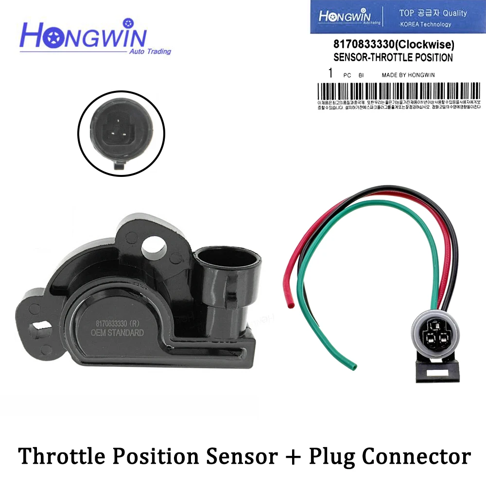 

8170833330 Throttle Position Sensor TPS Plug For Chevrolet Camaro Corvette Pontiac Firebird Buick Roadmaster Cadillac Fleetwood