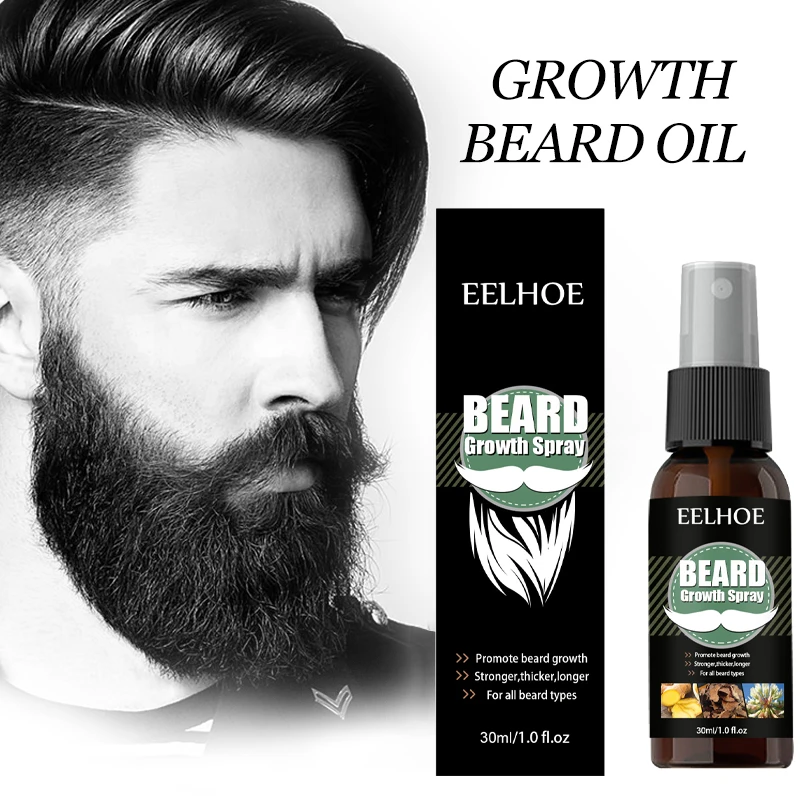 

30ml Growth Beard Oil Grow Beard Thicker & More Full Thicken Hair Beard Oil For Men Beard Grooming Treatment Beard Care