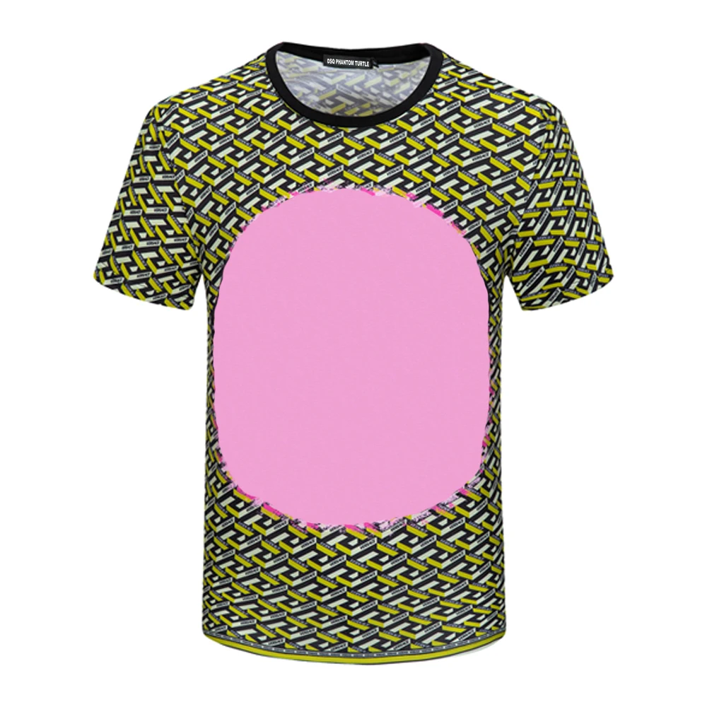 

Мужская дышащая футболка из натурального хлопка, с принтом