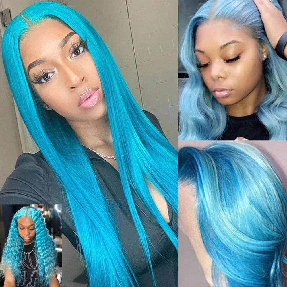 Ed Transparent Lace Frontal Wig Pre Plucked Hair