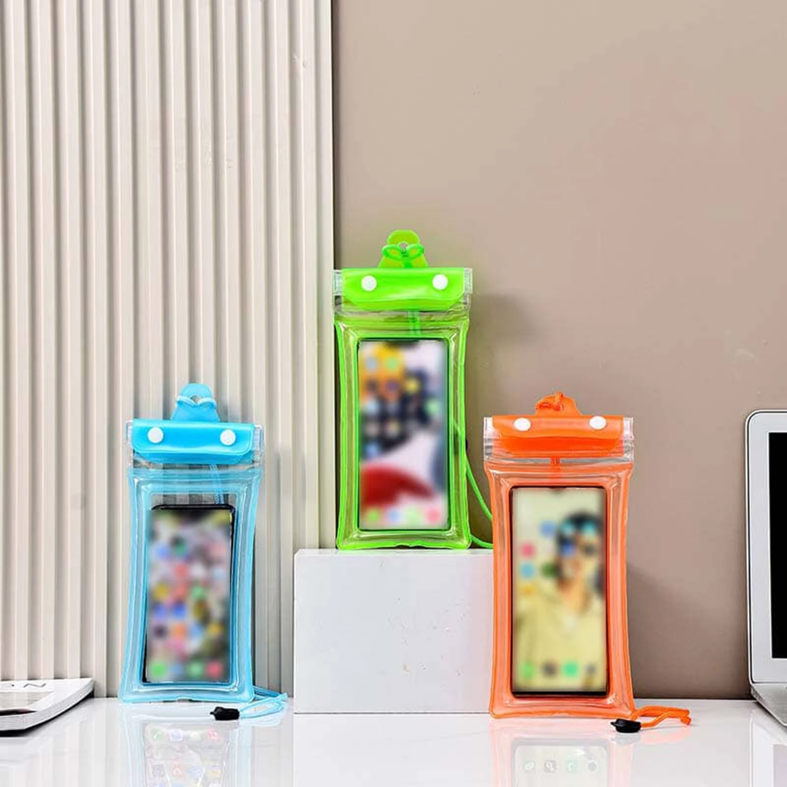 Утолщенный водонепроницаемый чехол для телефона - Трехслойный черный