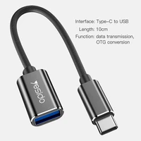 yesido 2 in 1 type c to usb adapter otg cable micro usb to usb interface converter for macbook cellphone charging cable line