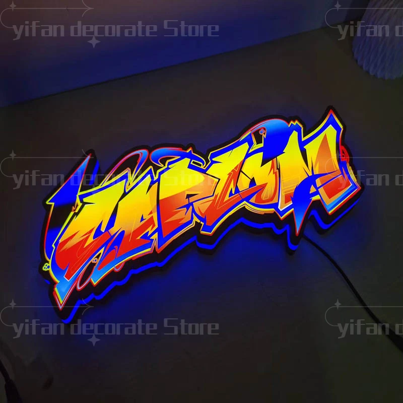

Graffiti Capcom Logo Lightbox Game Light Sign Custom Wall Decor for Business Shop Hanging 12 Inch Kids Nightlight 3D Print Gift