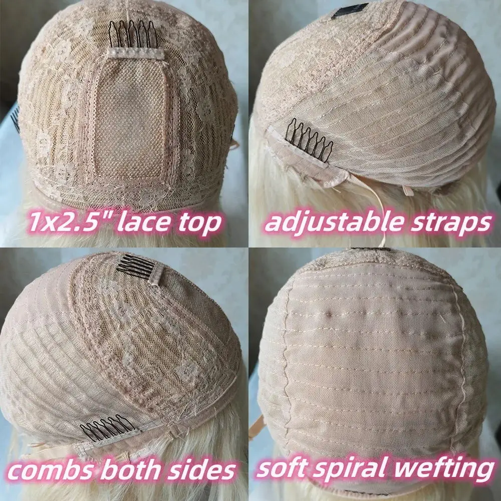 Бесклеевой фронтальный парик шнурка Прекрасная челка Бразильский из