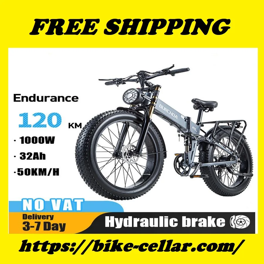 

R5 PRO 1000W Adult Electric Bicycle 48V32AH Lithium Battery 26 Inch 4.0 Fat tire Electric Motorcycles Snow Electric Bikes